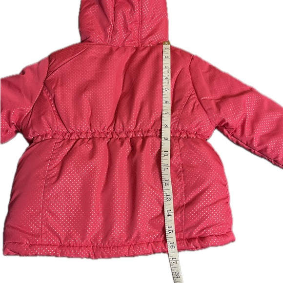 3T kids puffer pink jacket coat Pink Platinum rain snow play - Picture 3 of 9